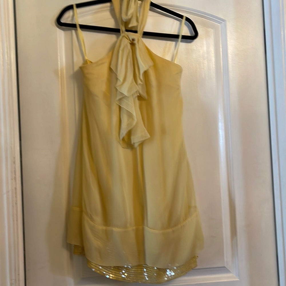 Palelime(yellow) Dress for summer wedding or cocktail party